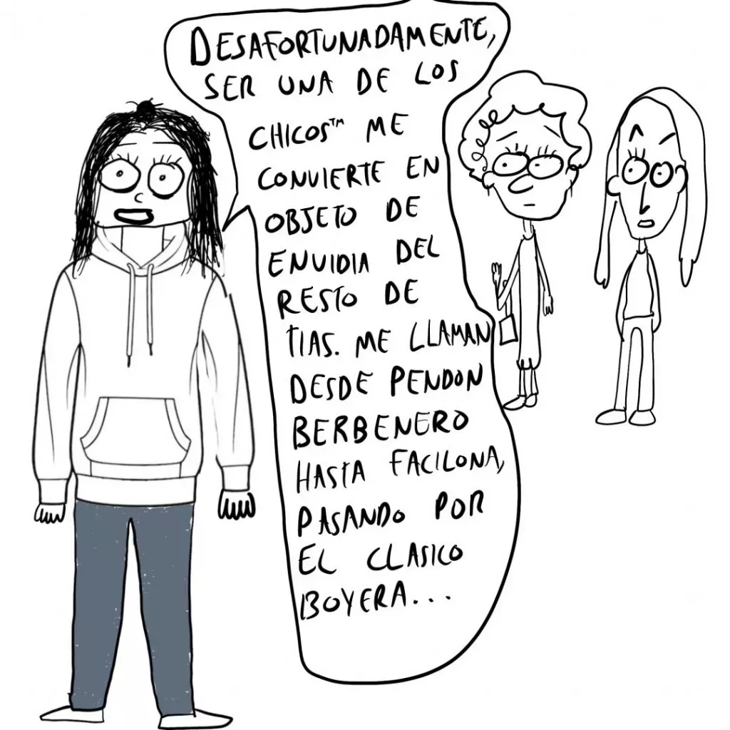 una de los chicos